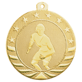 Bright Gold 2" Wrestling Starbrite Medal