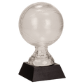 7" Glass Basketball with Marble Base
