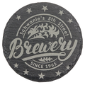 4" Round Slate Coaster