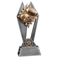 8" Football Sun Ray Award