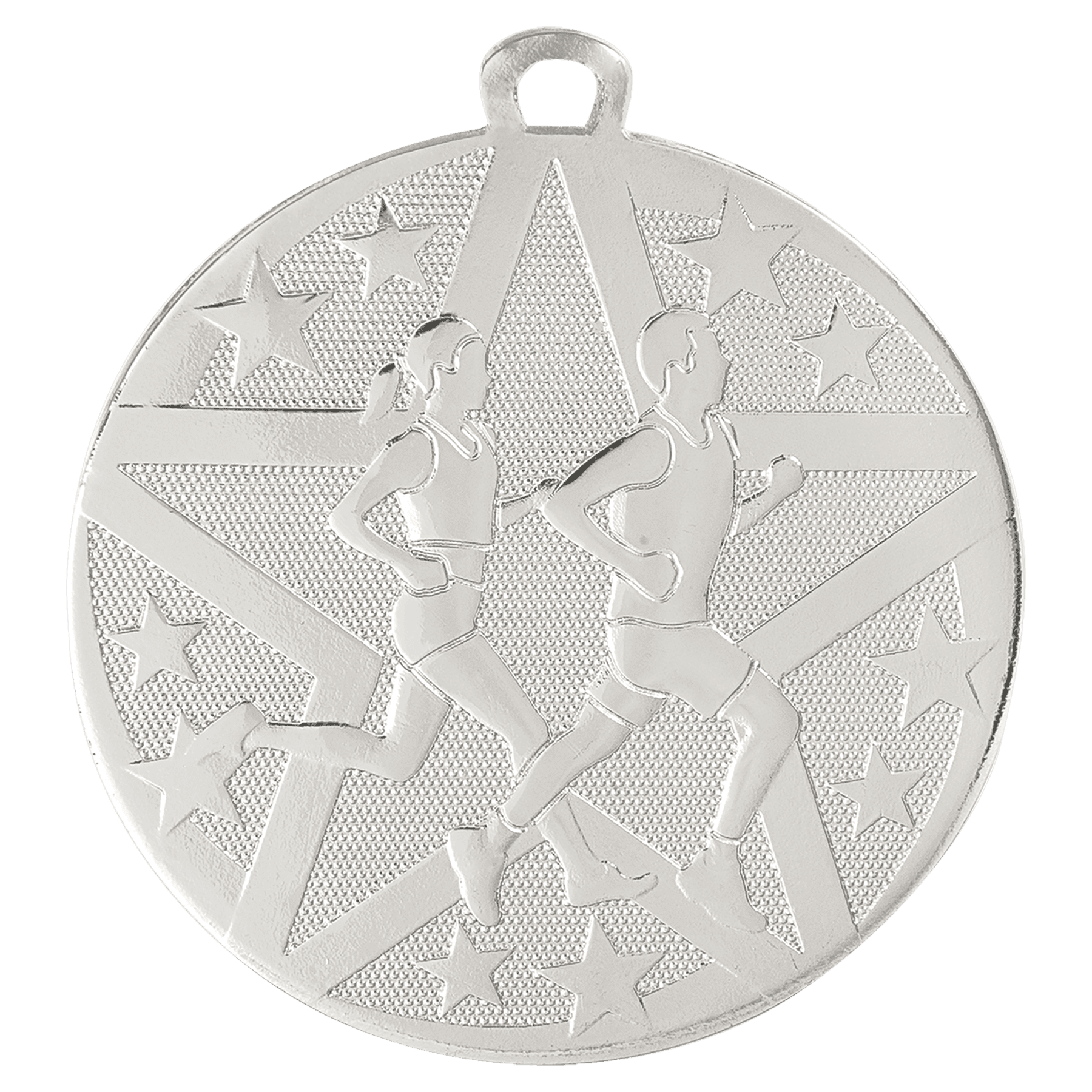 Silver 2" Superstar Cross Country Medal
