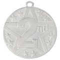 2" Silver Superstar 2nd Place Medal