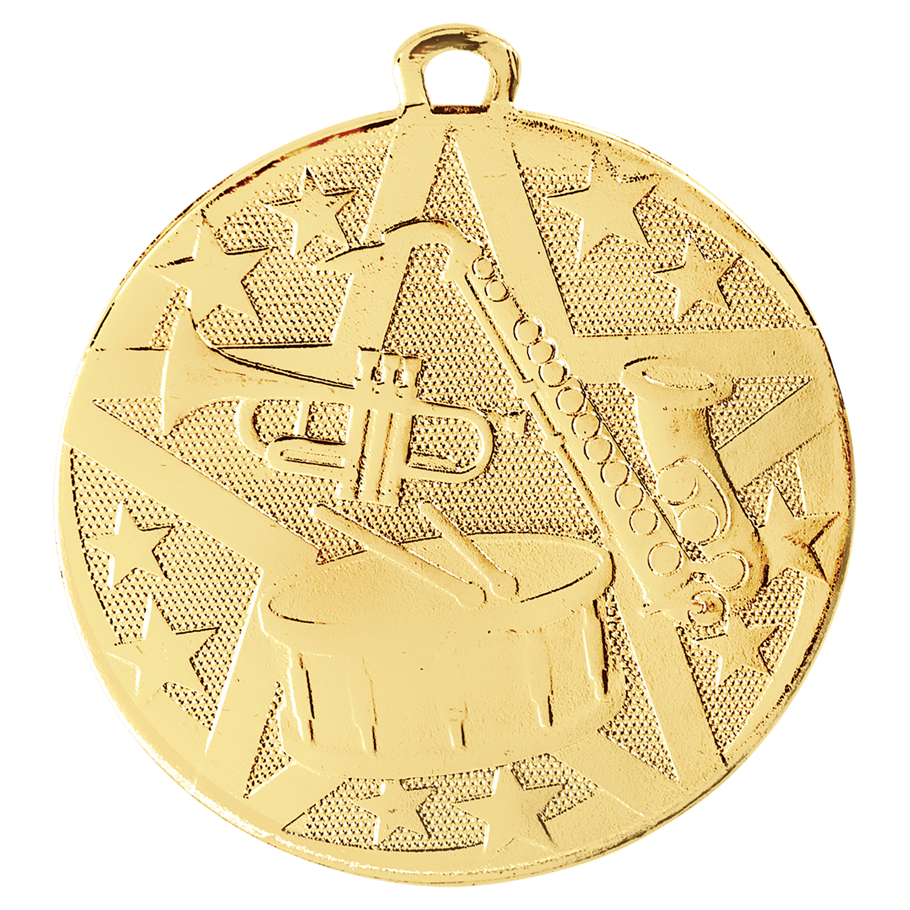 Gold 2" Superstar Band Medal