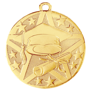 Gold 2" Superstar Graduate Medal
