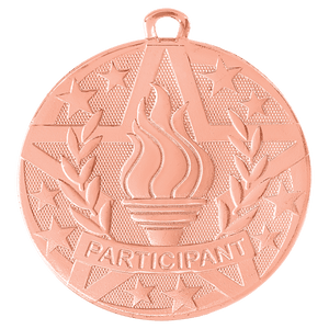 Bronze 2" Superstar Participant Medal