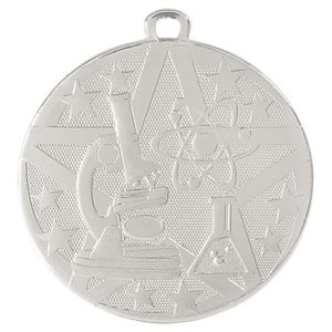 Silver 2" Superstar Science Medal