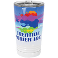 Sublimatable 16 oz. Polar Camel Pint with Slider Lid