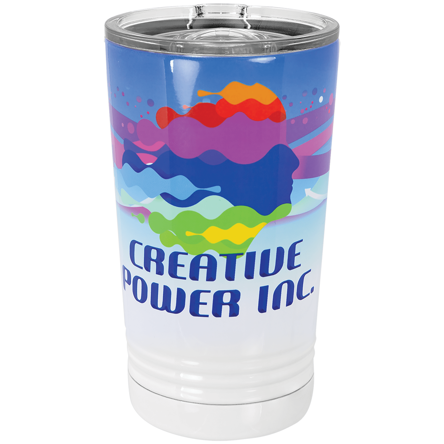 Sublimatable 16 oz. Polar Camel Pint with Slider Lid