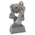 6 1/2" Cheer Triumph Resin