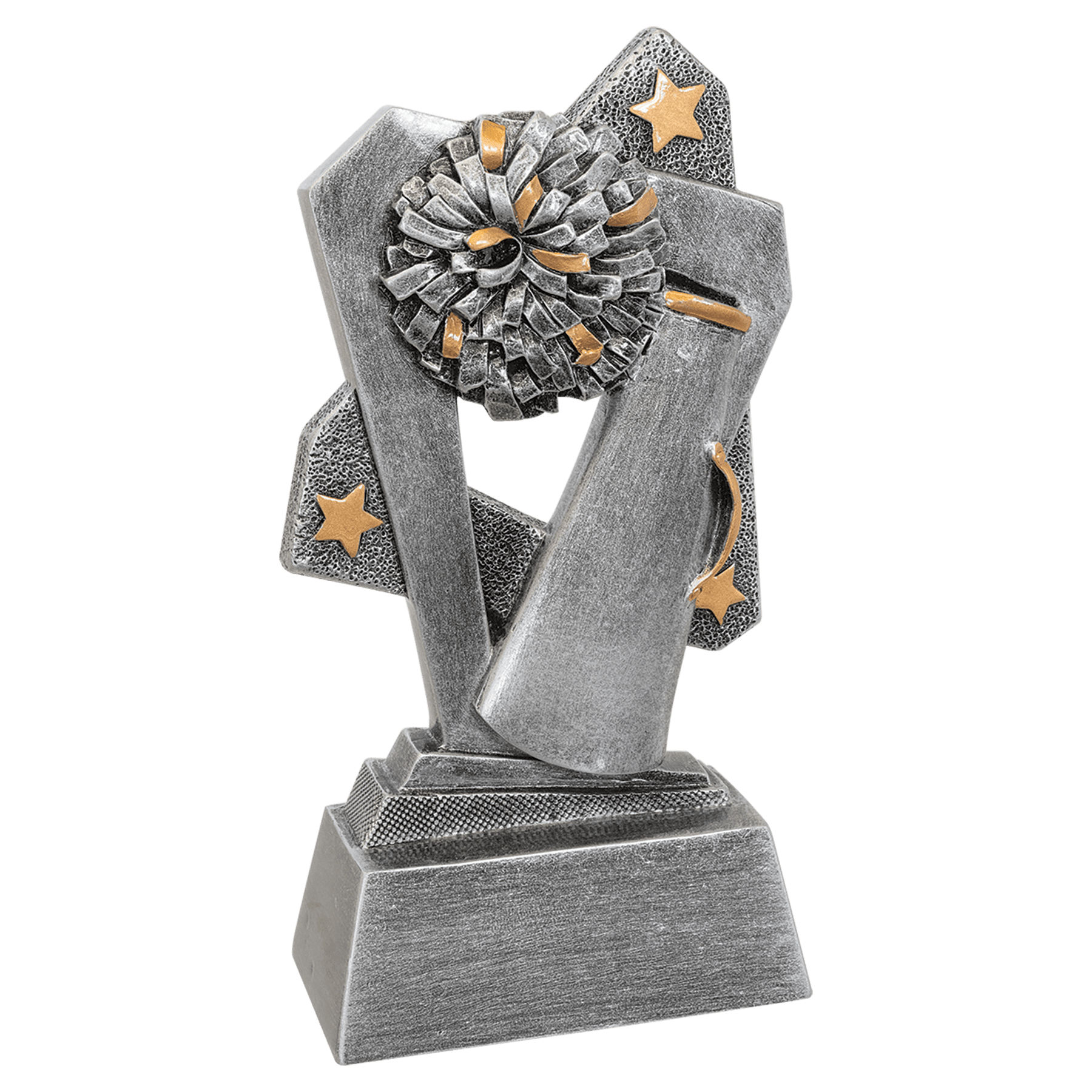 6 1/2" Cheer Triumph Resin