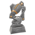 6 1/2" Football Triumph Resin