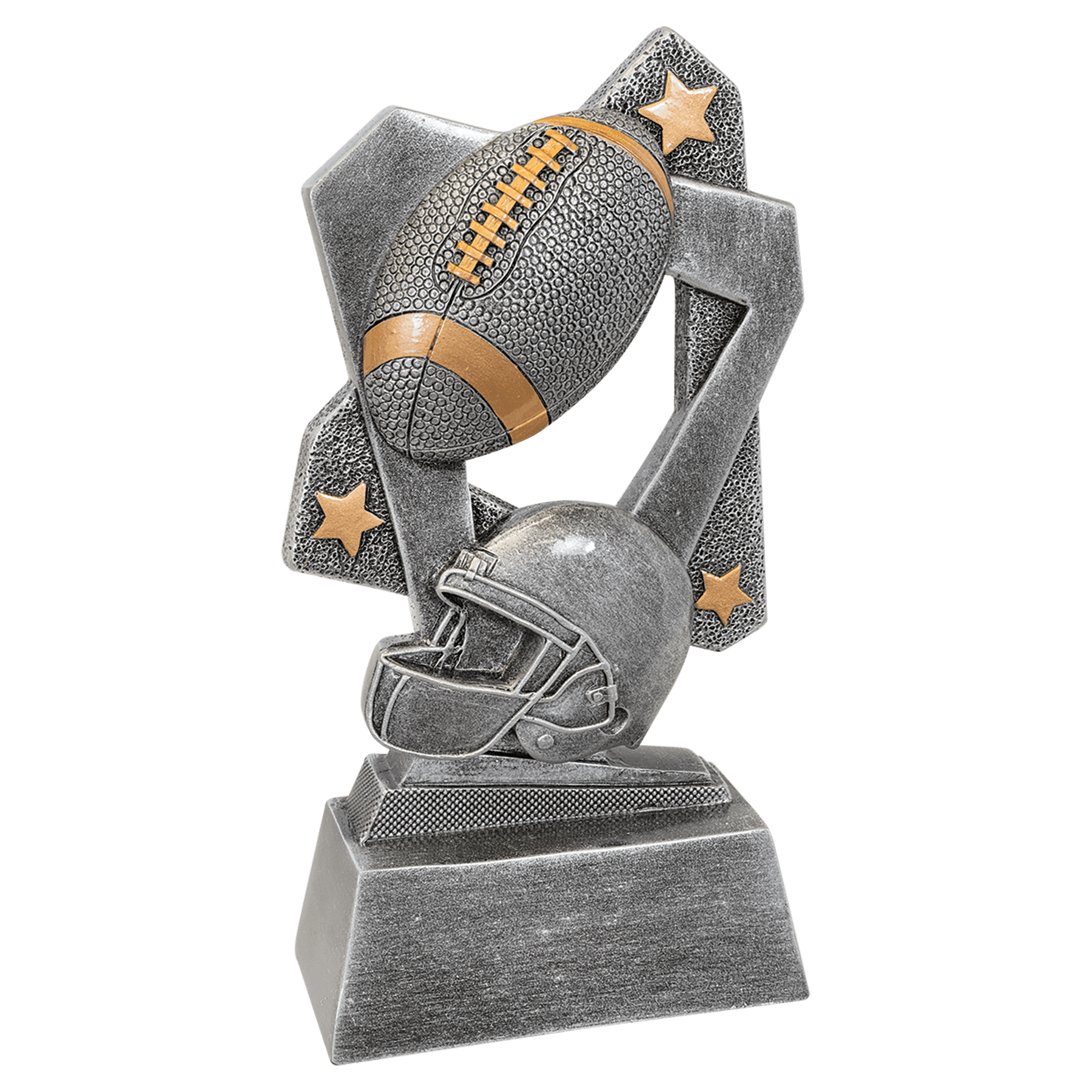 6 1/2" Football Triumph Resin