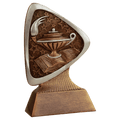 5 1/2" Lamp of Knowledge Triad Resin