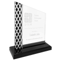 Black 7" Unite Diamond Ice Acrylic