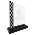 Black 8" Unite Diamond Ice Acrylic