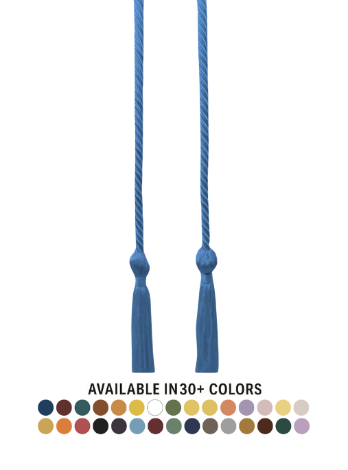 Single Honor Cord for graduation in Lake Blue Color