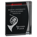 5 1/4" x 6 1/2" Lustre Acrylic Standup Plaque