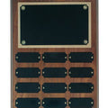 12 Plate Genuine Completed Perpetual Plaque