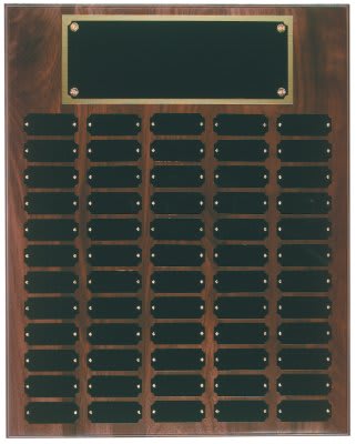60 Plate Genuine Completed Perpetual Plaque
