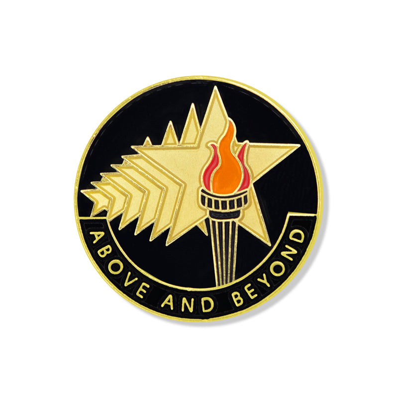 ABOVE AND BEYOND PIN