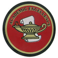 2 Inch in Diameter Round Academic Excellence Mylar Insert
