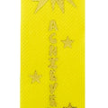 ACHIEVEMENT 1-5/8 X 6 YELLOW STOCK RIBBON