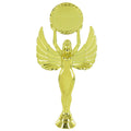 ACHIEVEMENT FEMALE TROPHY FIGURE, HOLDS 2 INCH INSERT