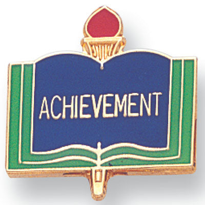 ACHIEVEMENT PIN ACADEMIC GOLD