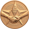 ACHIEVEMENT RECOGNITION, 2 INCH STAMPED INSERT