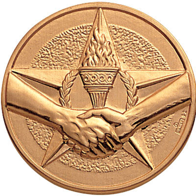 ACHIEVEMENT RECOGNITION, 2 INCH STAMPED INSERT