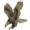 ANTIQUE BRASS RESIN EAGLE, 4-3/4 INCH