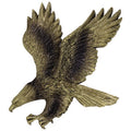 ANTIQUE BRASS RESIN EAGLE, 7-1/4 INCH