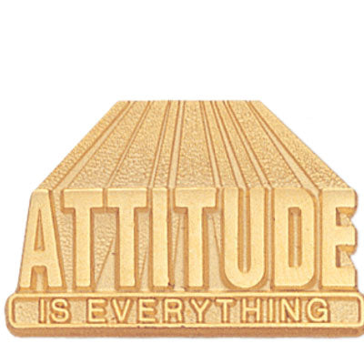 ATTITUDEIS EVERYTHING PIN