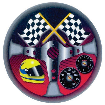 2 Inch in Diameter Round Racing Insert with Mylar Detailing