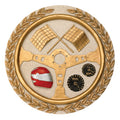 AUTO RACING PLAQUE MOUNT