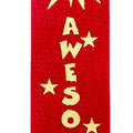 AWESOME 1-5/8 X 6 RED STOCK RIBBON