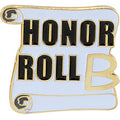 B HONOR ROLL PIN