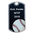 BASEBALL DOG TAG