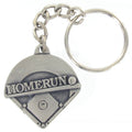 BASEBALL PEWTER KEY CHAIN