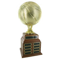 BASKETBALL PERPETUAL TROPHY - 32 NAME PLATES