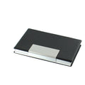 BLACK AND SILVER CARD CASE