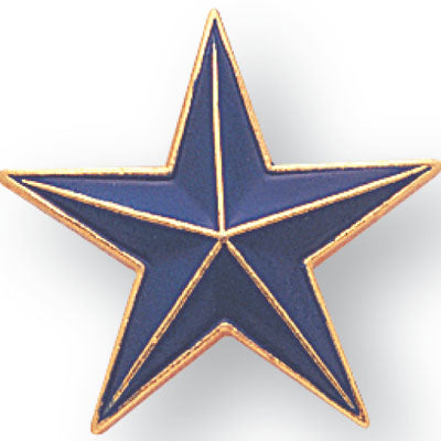 BLUE STAR PIN 7/8 INCH – Graduation Inc.
