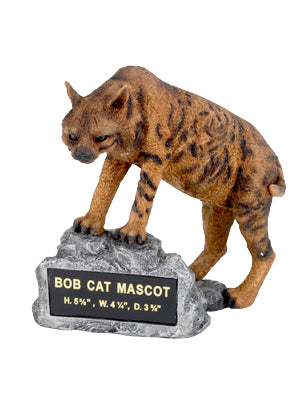 BOBCAT MASCOT TROPHY WITHOUT PLATE