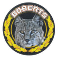 2 Inch in Diameter Round Gold and Mylar 'Bobcats' Sports Insert