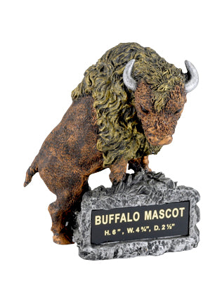 BUFFALO MASCOT TROPHY WITHOUT PLATE
