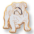 BULL DOG PIN ENAMELED