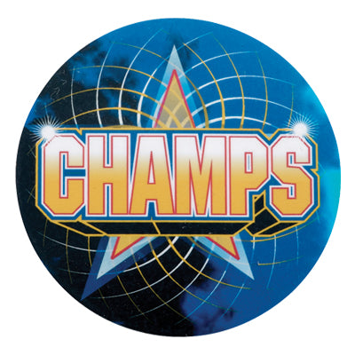 2 Inch in Diameter Round Champs Mylar Insert