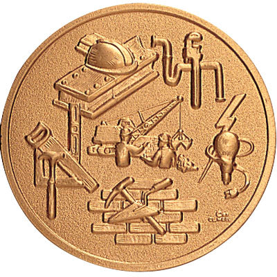 CONSTRUCTION, 2 INCH STAMPED INSERT