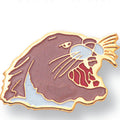 COUGAR PIN  ENAMELED