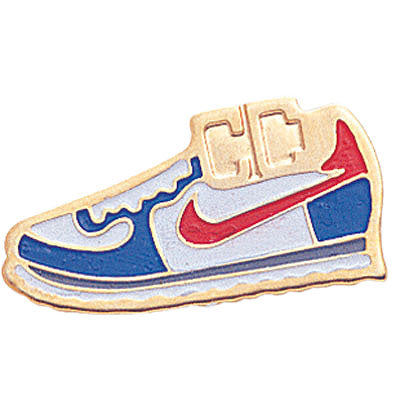 CROSS COUNTRY ENAMELED PIN
